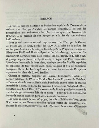 Voyage en Egypte de Christophe Harant de Polzic et Bezdruzic. 1598.