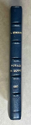 Item #M9176 Le voyage en Egypte d'Anthoine Morison. 1697. MORISON Anthoine