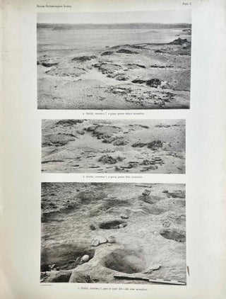 The archaeological survey of Nubia. Report for 1907-1908. Vol. I,1: Archaeological Report, by George A. Reisner. Vol. I,2: Plates and plans accompanying volume I. Volume II,1: Report on the human remains, by G. Elliot Smith and F. Wood Jones. Vol. II,2: Plates accompanying volume II. Vol. III,1: Report for 1908-1909. Vol. I, part I: Report on the work of the season 1908-1909; part II: Catalogue of graves and their contents, by C.M. Firth. Vol. III,2: Plates and plans accompanying volume I. Vol. IV: Report for 1909-1910, by C.M. Firth. Vol. V: Report for 1910-1911, by C.M. Firth. (complete set)[newline]M9178-23.jpeg