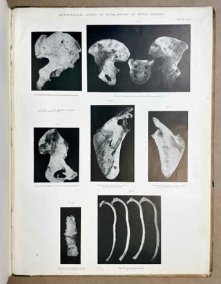 The archaeological survey of Nubia. Report for 1907-1908. Vol. I,1: Archaeological Report, by George A. Reisner. Vol. I,2: Plates and plans accompanying volume I. Volume II,1: Report on the human remains, by G. Elliot Smith and F. Wood Jones. Vol. II,2: Plates accompanying volume II. Vol. III,1: Report for 1908-1909. Vol. I, part I: Report on the work of the season 1908-1909; part II: Catalogue of graves and their contents, by C.M. Firth. Vol. III,2: Plates and plans accompanying volume I. Vol. IV: Report for 1909-1910, by C.M. Firth. Vol. V: Report for 1910-1911, by C.M. Firth. (complete set)[newline]M9178-50.jpeg