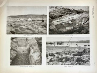 The archaeological survey of Nubia. Report for 1907-1908. Vol. I,1: Archaeological Report, by George A. Reisner. Vol. I,2: Plates and plans accompanying volume I. Volume II,1: Report on the human remains, by G. Elliot Smith and F. Wood Jones. Vol. II,2: Plates accompanying volume II. Vol. III,1: Report for 1908-1909. Vol. I, part I: Report on the work of the season 1908-1909; part II: Catalogue of graves and their contents, by C.M. Firth. Vol. III,2: Plates and plans accompanying volume I. Vol. IV: Report for 1909-1910, by C.M. Firth. Vol. V: Report for 1910-1911, by C.M. Firth. (complete set)[newline]M9178-63.jpeg