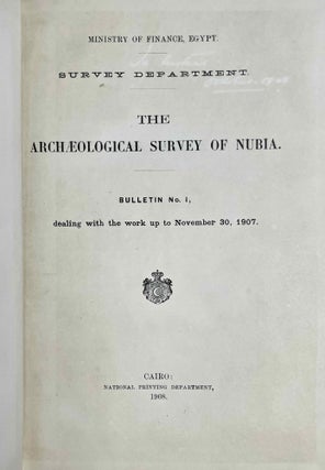 The Archaeological Survey of Nubia. Bulletin No. 1: dealing with the work up to November 30, 1907. Bulletin No. 2: dealing with the work from December 1, 1907, to March 31, 1908.[newline]M9179-02.jpeg
