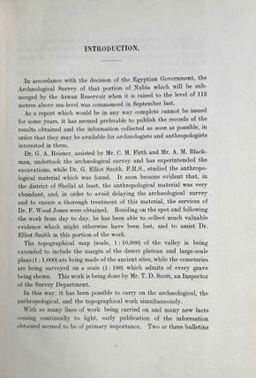 The Archaeological Survey of Nubia. Bulletin No. 1: dealing with the work up to November 30, 1907. Bulletin No. 2: dealing with the work from December 1, 1907, to March 31, 1908.