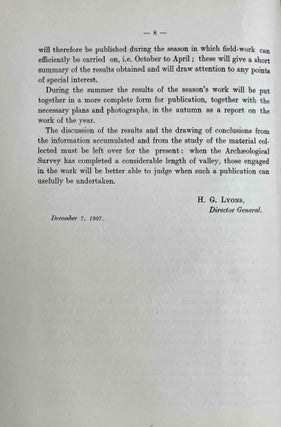 The Archaeological Survey of Nubia. Bulletin No. 1: dealing with the work up to November 30, 1907. Bulletin No. 2: dealing with the work from December 1, 1907, to March 31, 1908.