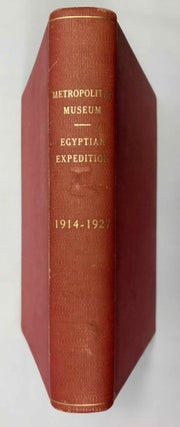 Item #M9191 MMA (Metropolitan Museum of Art) Egyptian Expedition bulletin 1914-1927 and 1927-1936...
