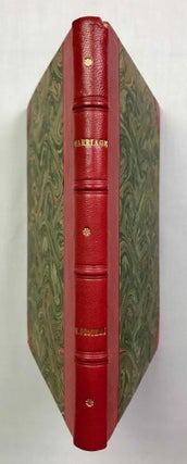 Item #M9192 Marriage and matrimonial property in ancient Egypt. A contribution to establishing...