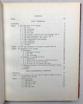 Marriage and matrimonial property in ancient Egypt. A contribution to establishing the legal position of the woman. Proefschrift. Marriage and matrimonial property in ancient Egypt: Indexes.