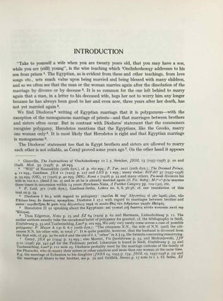 Marriage and matrimonial property in ancient Egypt. A contribution to establishing the legal position of the woman. Proefschrift. Marriage and matrimonial property in ancient Egypt: Indexes.