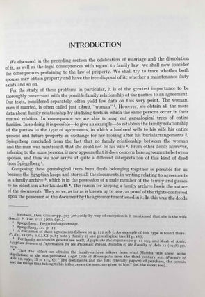 Marriage and matrimonial property in ancient Egypt. A contribution to establishing the legal position of the woman. Proefschrift. Marriage and matrimonial property in ancient Egypt: Indexes.