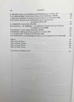 Sixty-five papyrological texts. Presented to Klaas A. Worp on the occasion of his 65th birthday.