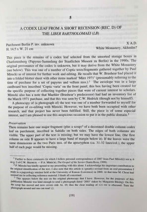 Sixty-five papyrological texts. Presented to Klaas A. Worp on the occasion of his 65th birthday.