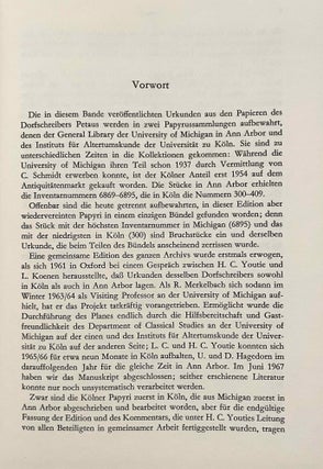 Das Archiv des Petaus (P. Petaus)