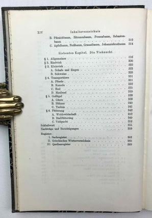 Die Landwirtschaft im hellenistischen Ägypten. 1: Der Betrieb der Landwirtschaft (all published)