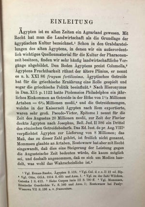 Die Landwirtschaft im hellenistischen Ägypten. 1: Der Betrieb der Landwirtschaft (all published)[newline]M9203-09.jpeg