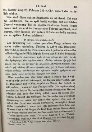 Die Landwirtschaft im hellenistischen Ägypten. 1: Der Betrieb der Landwirtschaft (all published)[newline]M9203-12.jpeg