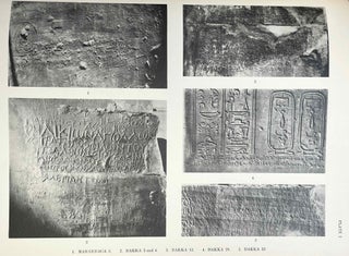 Catalogue of the Demotic Graffiti of the Dodecaschoenus. Vol. I: Text. Vol. II: Plates (complete set)[newline]M9206-14.jpeg