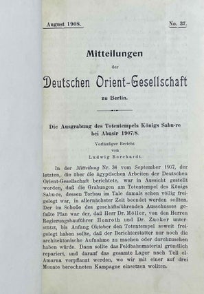 Mitteilungen der Deutschen Orient-Gesellschaft zu Berlin. Hefte 35-42 (Dezember 1907 - Dezember 1909)[newline]M9209-04.jpeg