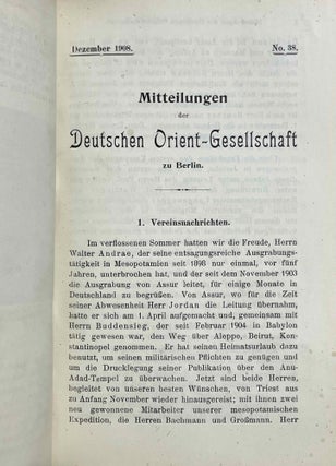 Mitteilungen der Deutschen Orient-Gesellschaft zu Berlin. Hefte 35-42 (Dezember 1907 - Dezember 1909)[newline]M9209-05.jpeg