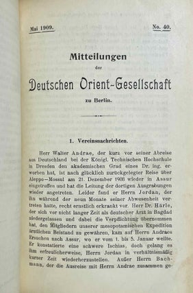 Mitteilungen der Deutschen Orient-Gesellschaft zu Berlin. Hefte 35-42 (Dezember 1907 - Dezember 1909)[newline]M9209-07.jpeg