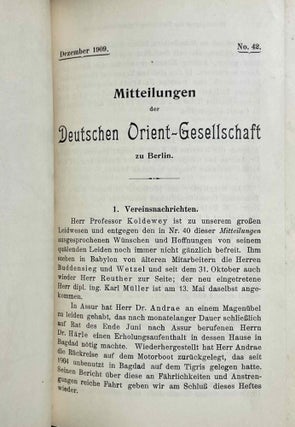 Mitteilungen der Deutschen Orient-Gesellschaft zu Berlin. Hefte 35-42 (Dezember 1907 - Dezember 1909)[newline]M9209-09.jpeg