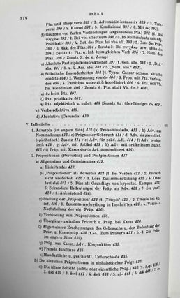 Griechische Grammatik. Zweiter Band: Syntax und syntaktische Stilistik.