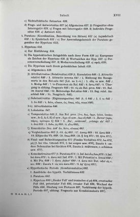 Griechische Grammatik. Zweiter Band: Syntax und syntaktische Stilistik.