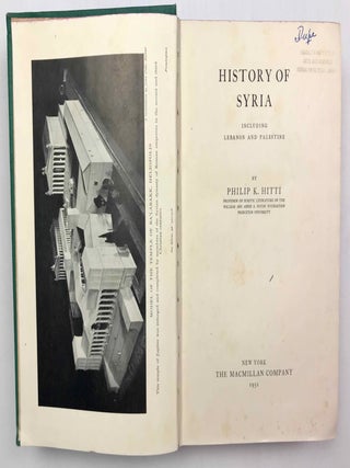 History of Syria. Including Lebanon and Palestine.[newline]M9217-03.jpeg