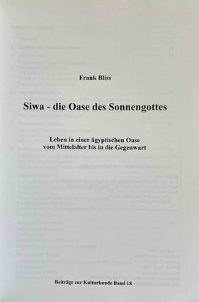 Siwa. Die Oase des Sonnengottes. Leben in einer ägyptischen Oase vom Mittelalter bis in die Gegenwart.[newline]M9224-02.jpeg