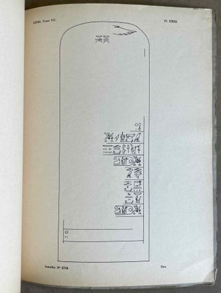 Deux stèles de Ramsès II au Gebel Chalouf (Ismaïlia Nos 2757 et 2758)