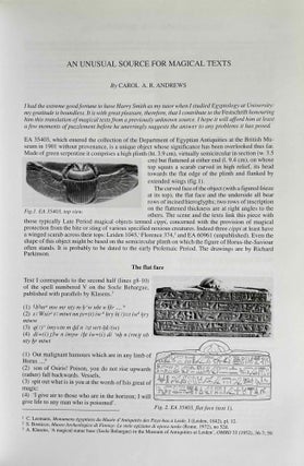 Studies on Ancient Egypt. In honour of H.S. Smith.[newline]M9241-08.jpeg
