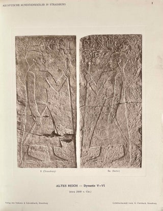 Item #M9249 Ausgewählte Kunst-Denkmäler der aegyptischen Sammlung der Kaiser...[newline]M9249-00.jpeg
