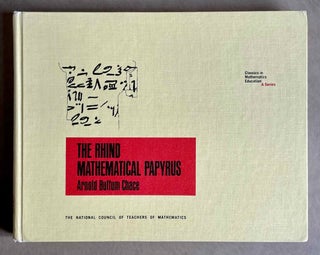 Item #M9255 The Rhind mathematical papyrus. CHACE Arnold Buffum[newline]M9255-00.jpeg
