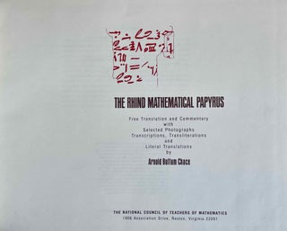 The Rhind mathematical papyrus[newline]M9255-01.jpeg