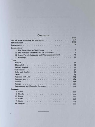 Wadi Sarga. Coptic and Greek texts.[newline]M9269-05.jpeg