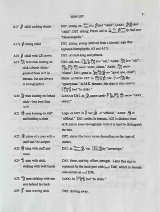 Middle Egyptian grammar. Sign list.[newline]M9282-03.jpeg