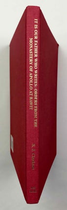 Item #M9292 It is our father who writes: orders from the monastery of Apollo at Bawit. CLACKSON...