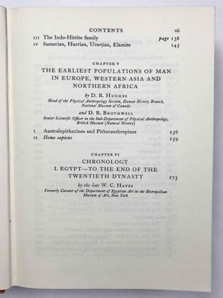 The Cambridge Ancient History. Vol. I,1: Prolegomena and Prehistory. Vol. I,2: Early history of the Middle East. Vol. II,1: The Middle East and the Aegean Region c. 1800-1380 B.C. Vol. II,2: History of the Middle East and the Aegean Region (1380-1000 B.C.). 4 volumes.[newline]M9299-06.jpeg