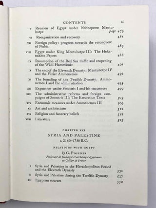 The Cambridge Ancient History. Vol. I,1: Prolegomena and Prehistory. Vol. I,2: Early history of the Middle East. Vol. II,1: The Middle East and the Aegean Region c. 1800-1380 B.C. Vol. II,2: History of the Middle East and the Aegean Region (1380-1000 B.C.). 4 volumes.[newline]M9299-27.jpeg