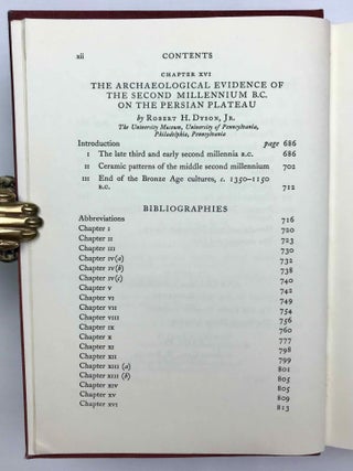 The Cambridge Ancient History. Vol. I,1: Prolegomena and Prehistory. Vol. I,2: Early history of the Middle East. Vol. II,1: The Middle East and the Aegean Region c. 1800-1380 B.C. Vol. II,2: History of the Middle East and the Aegean Region (1380-1000 B.C.). 4 volumes.[newline]M9299-49.jpeg
