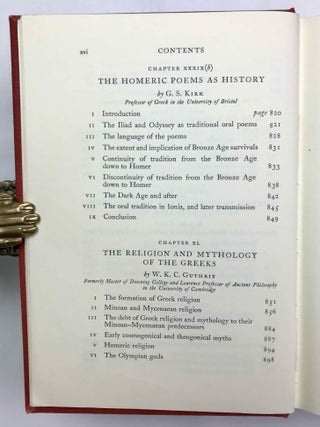 The Cambridge Ancient History. Vol. I,1: Prolegomena and Prehistory. Vol. I,2: Early history of the Middle East. Vol. II,1: The Middle East and the Aegean Region c. 1800-1380 B.C. Vol. II,2: History of the Middle East and the Aegean Region (1380-1000 B.C.). 4 volumes.[newline]M9299-70.jpeg
