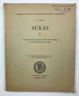 Item #M9305 Sukas 1: The north-east sanctuary and the first settling of Greeks in Syria and...