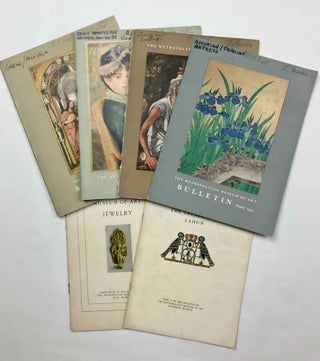 Item #M9308 MMA (Metropolitan Museum of Art) Bulletins: Summer 1945 (incl. Assyrians), March 1949...