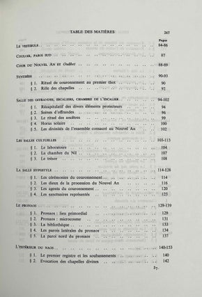 Essai sur la théologie du temple d'Horus à Edfou. Tomes I & II (complete set)[newline]M9313-13.jpeg
