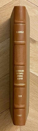 Item #M9313e Essai sur la théologie du temple d'Horus à Edfou. Tomes I & II (complete set)....[newline]M9313e-00.jpeg