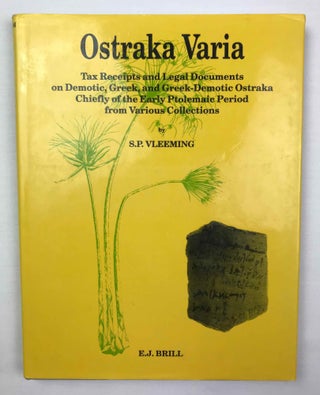 Item #M9315 Ostraka Varia. Tax receipts and legal documents on Demotic, Greek and Greek-Demotic...