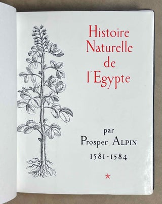 Histoire naturelle de l'Egypte. 1581-1584. 2 volumes (complete set)[newline]M9336-02.jpeg