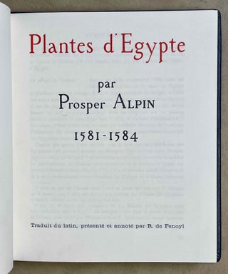 Plantes d'Egypte. 1581-1584.[newline]M9337-02.jpeg