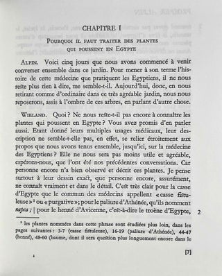 Plantes d'Egypte. 1581-1584.