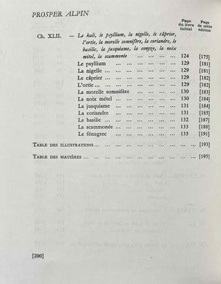 Plantes d'Egypte. 1581-1584.
