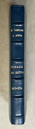 Item #M9339 Voyages en Egypte pendant les années 1678-1701. Ellis VERYARD - Joseph PITTS - John...[newline]M9339-00.jpeg